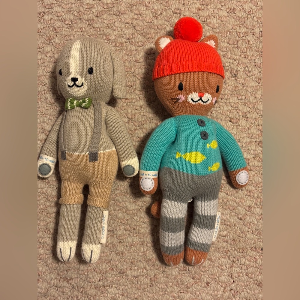 Cuddle and Kind dolls - Noah and Maxime 13”